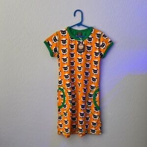 NWT Maxomorra Organic Cotton Sheep Dress size 7/8